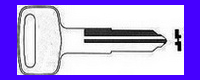 D62897 Double Sided Key SUZUKI and YAMAHA MOTORCYCLE